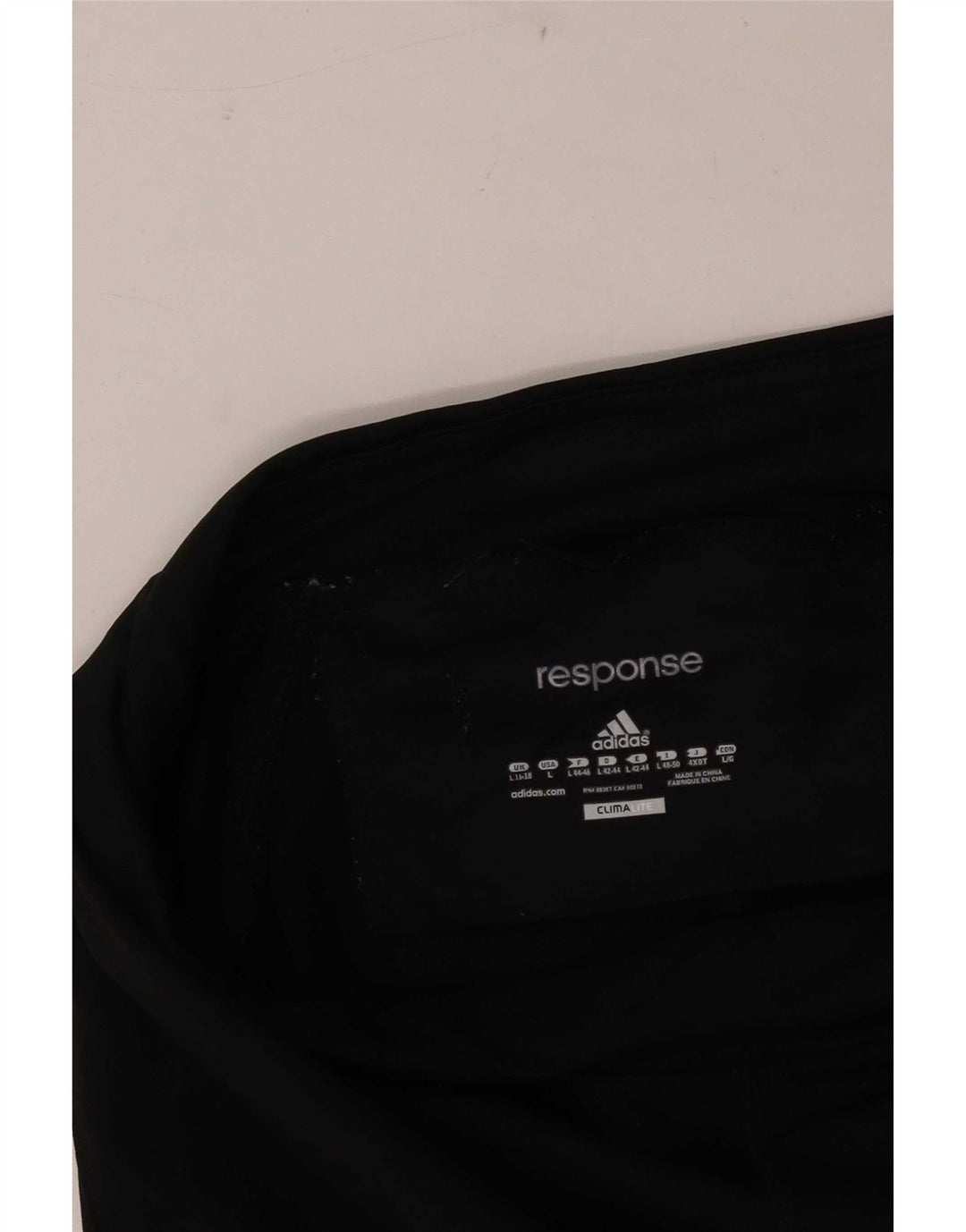 Adidas Mujer Climalite Leggings Reino Unido 16/18 Grande Negro