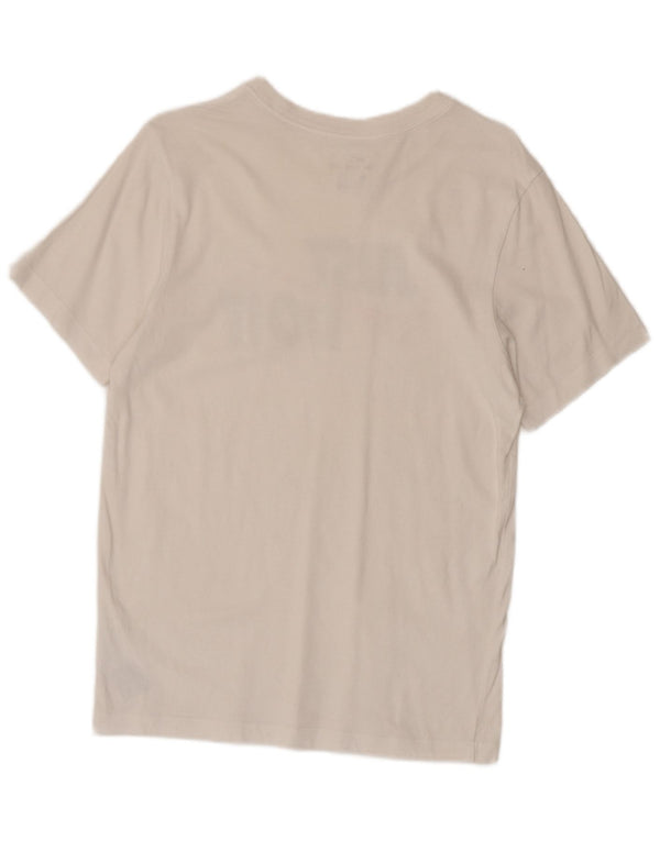 Nike Mens Graphic T-Shirt Top Small White Cotton