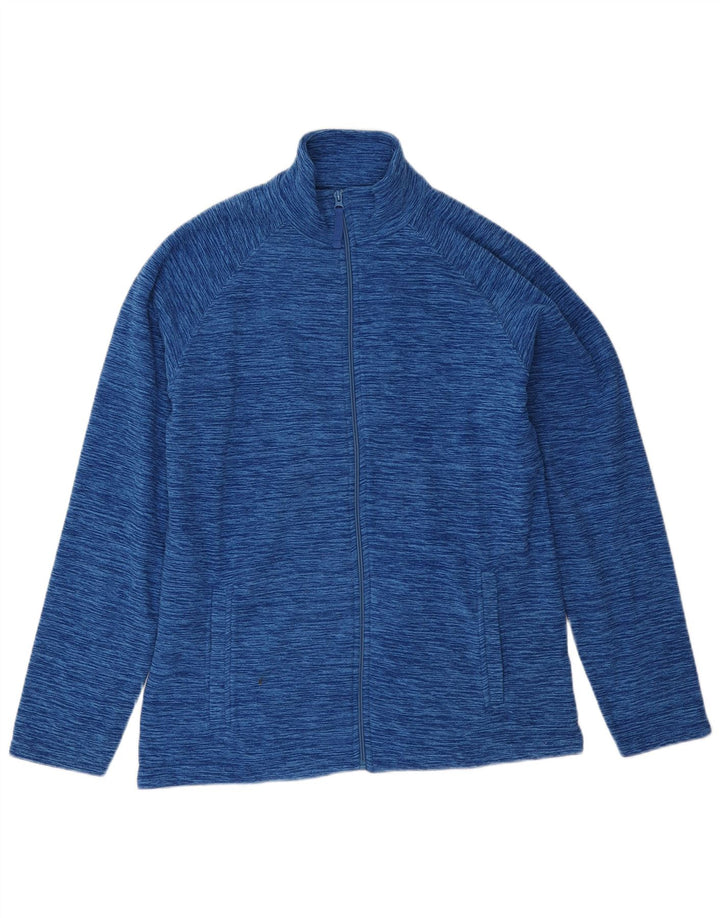 Chaqueta polar para hombre Mountain Warehouse ES 38 Poliéster moteado azul medio