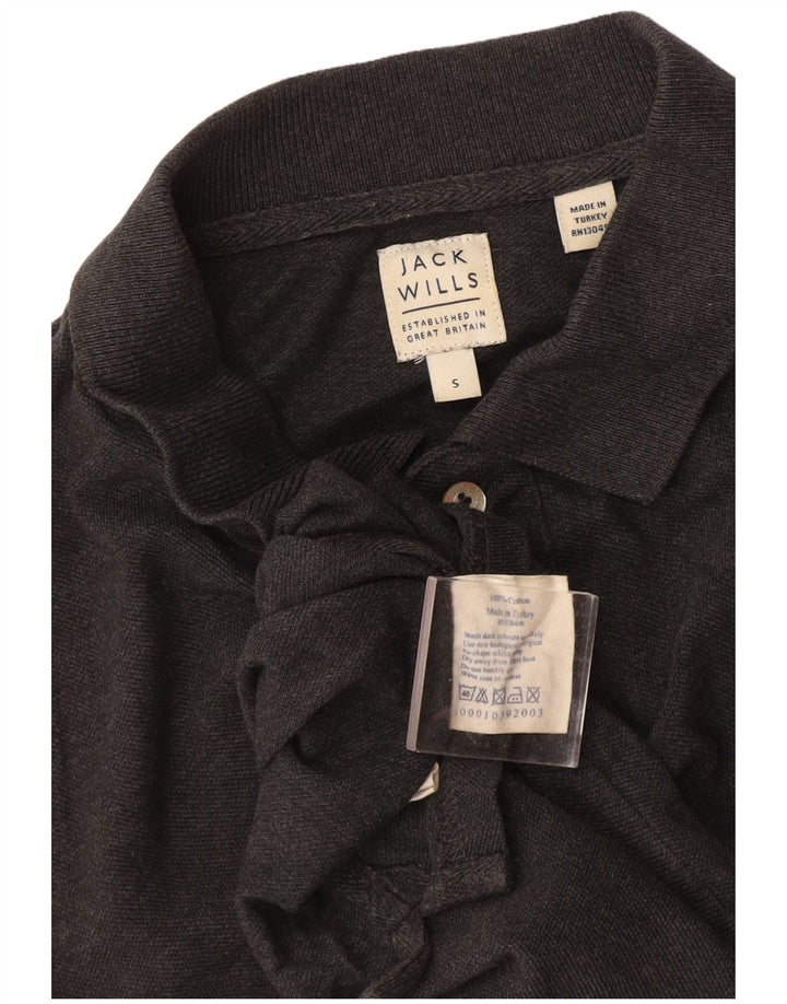 Polo Jack Wills Hombre Pequeño Algodón Gris