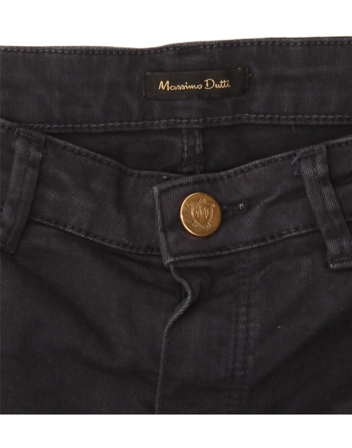 Vaqueros Pitillo Mujer Massimo Dutti W30 L31 Azul Marino