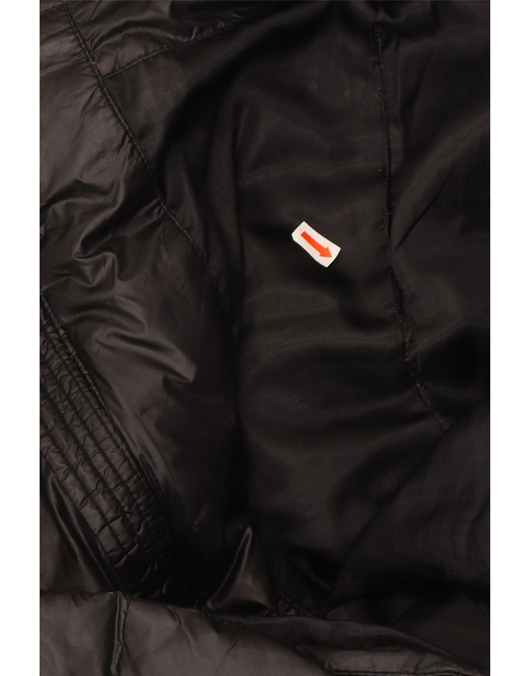 MICHAEL KORS Womens Hooded Padded Coat UK 14 Medium Black Nylon