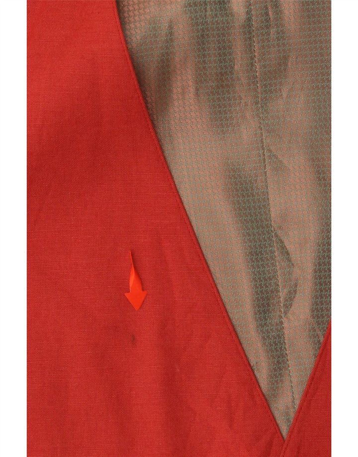 Chaleco VINTAGE para hombre IT 50 Viscosa color block rojo medio
