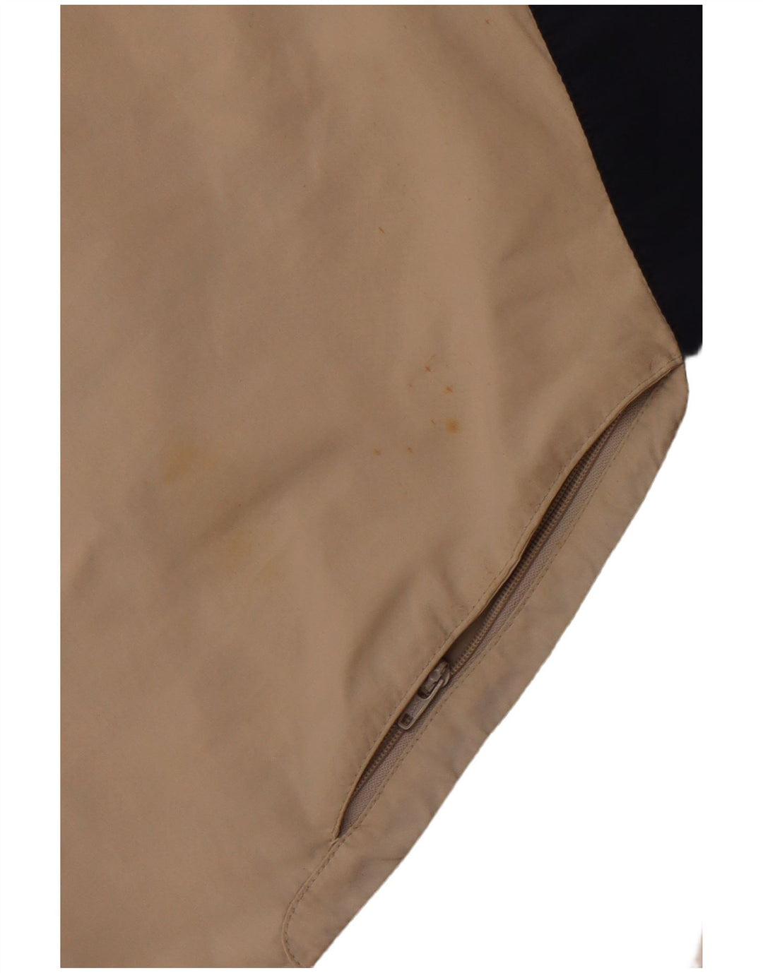 Nike Pantalones cortos deportivos gráficos para hombre UK 34/36 Large Beige Colorblock Poliéster