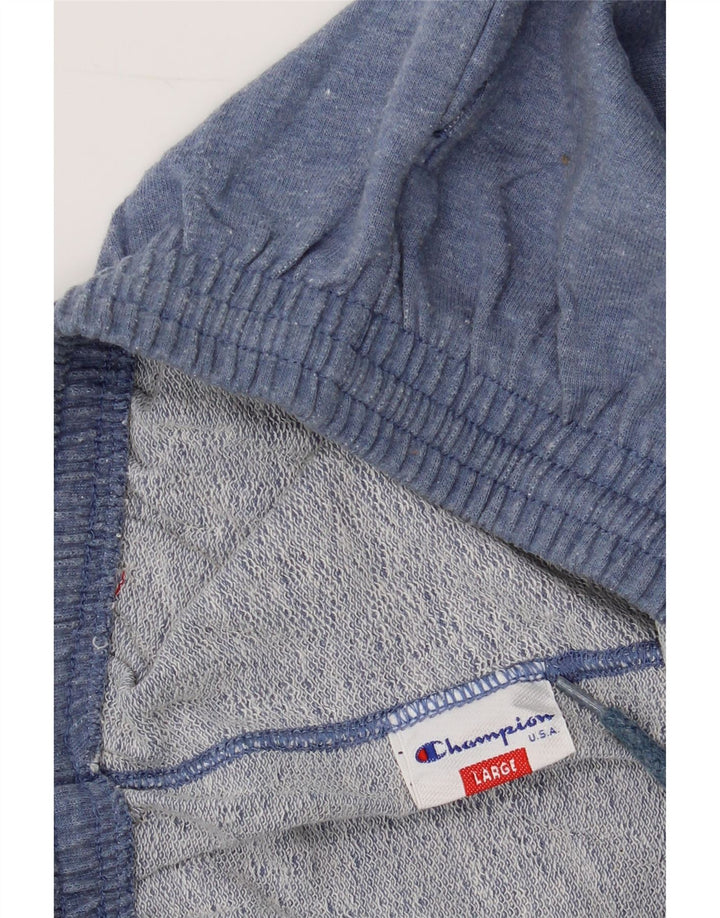 CHAMPION Mens Sport Shorts Large  Blue Cotton Vintage Champion and Second-Hand Champion from Messina Hembry 