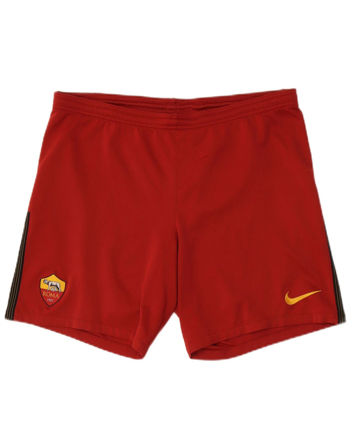 Nike Dri Fit - Pantalones cortos deportivos para hombre, talla grande, color granate