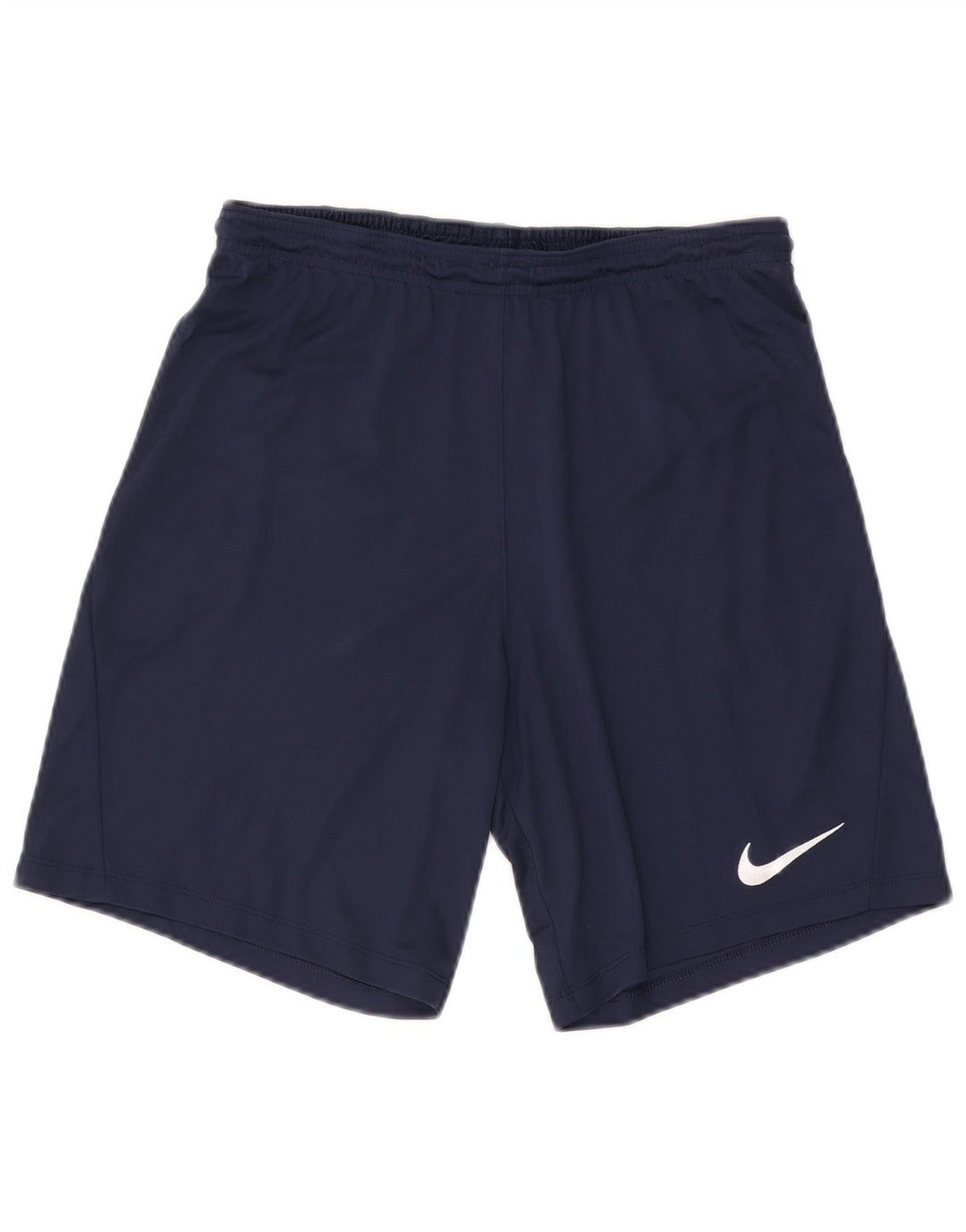 Pantalones cortos deportivos Nike Dri Fit para hombre Poliéster azul marino mediano