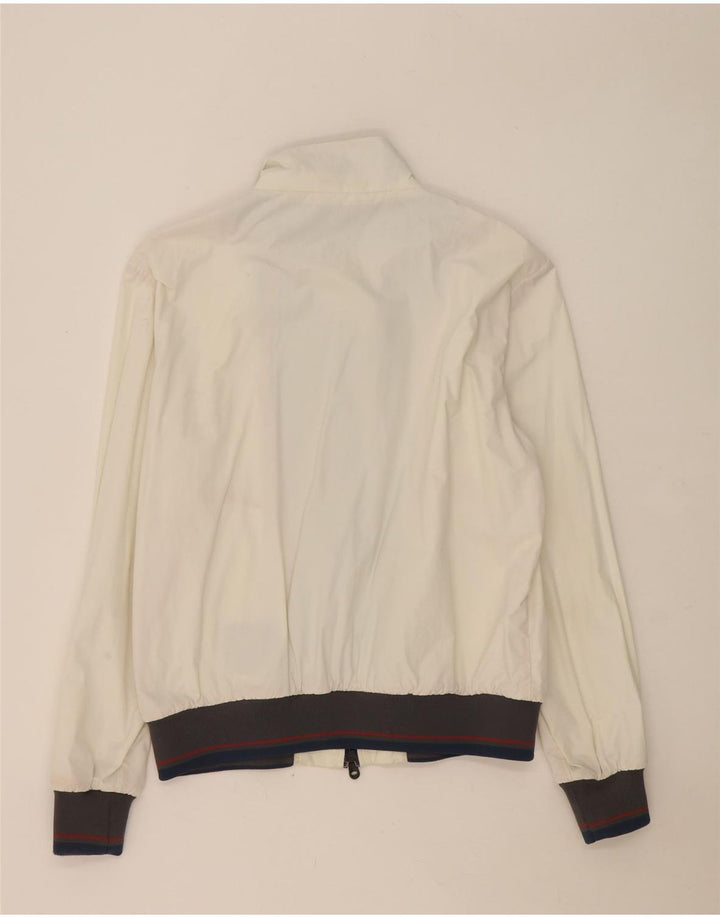 Refrigiwear Chaqueta Bomber para Hombre Talla 56 2XL Poliamida Color Block Blanco Roto