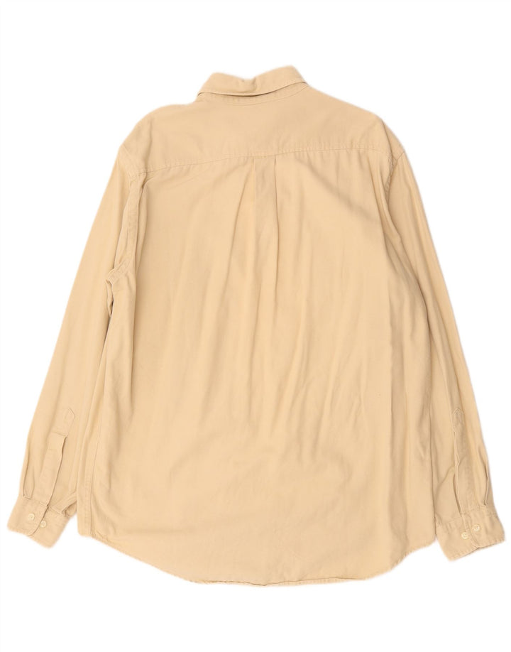 Murphy & Nye Camisa Sailmakers para hombre XL Algodón beige