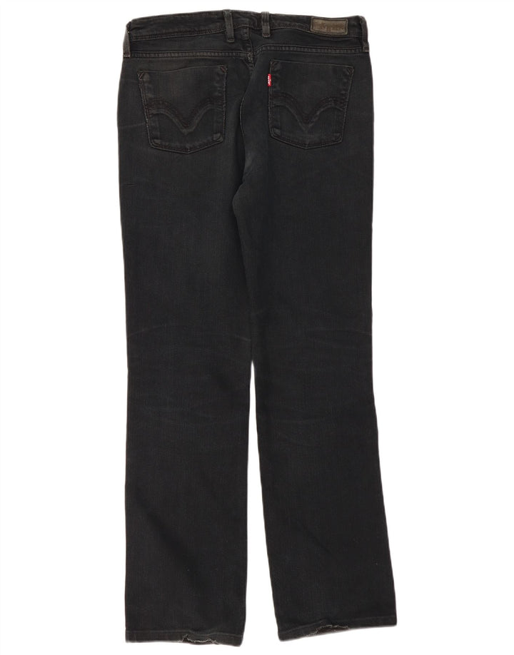Vaqueros Levi's Mujer 627 Rectos W32 L31 Negro