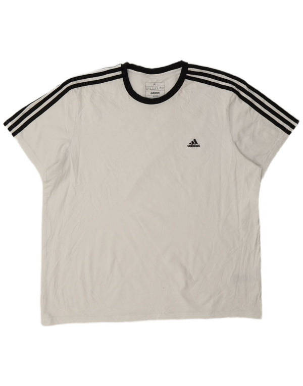 Adidas Camiseta Mujer Top ES 20/22 XL Blanco Algodón