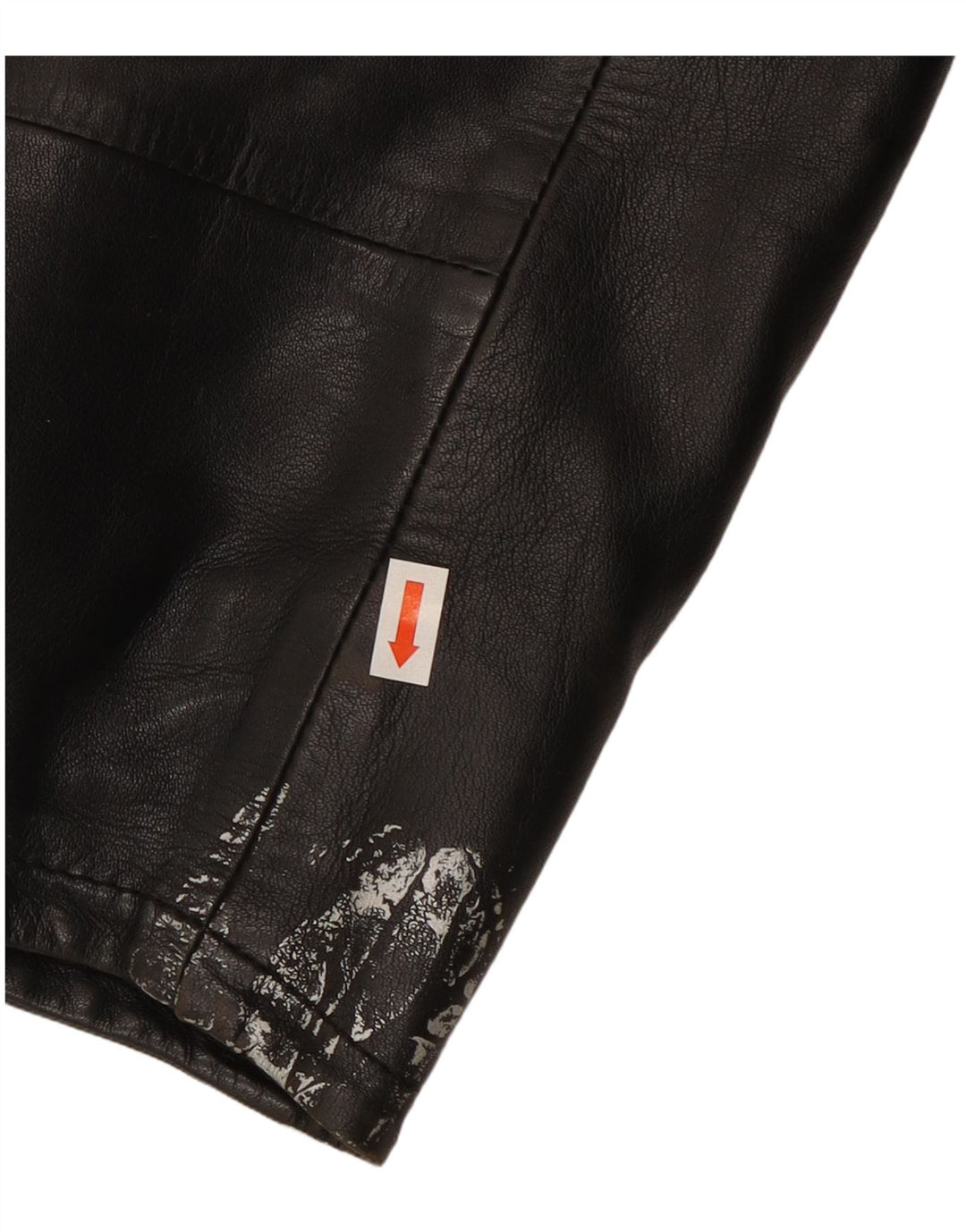 Conbipel Chaqueta tipo blazer de cuero con 4 botones para hombre IT 48 Cuero negro mediano