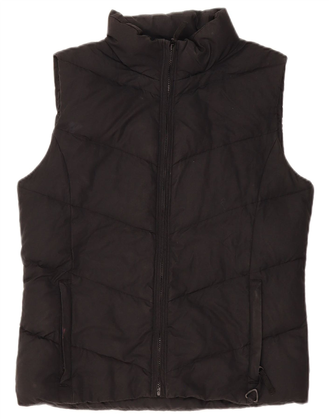Columbia Chaleco acolchado extragrande para mujer UK 10 Small Poliéster negro