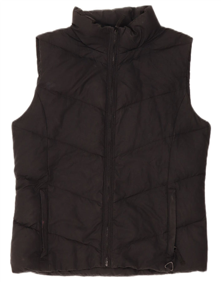 Columbia Chaleco acolchado extragrande para mujer UK 10 Small Poliéster negro