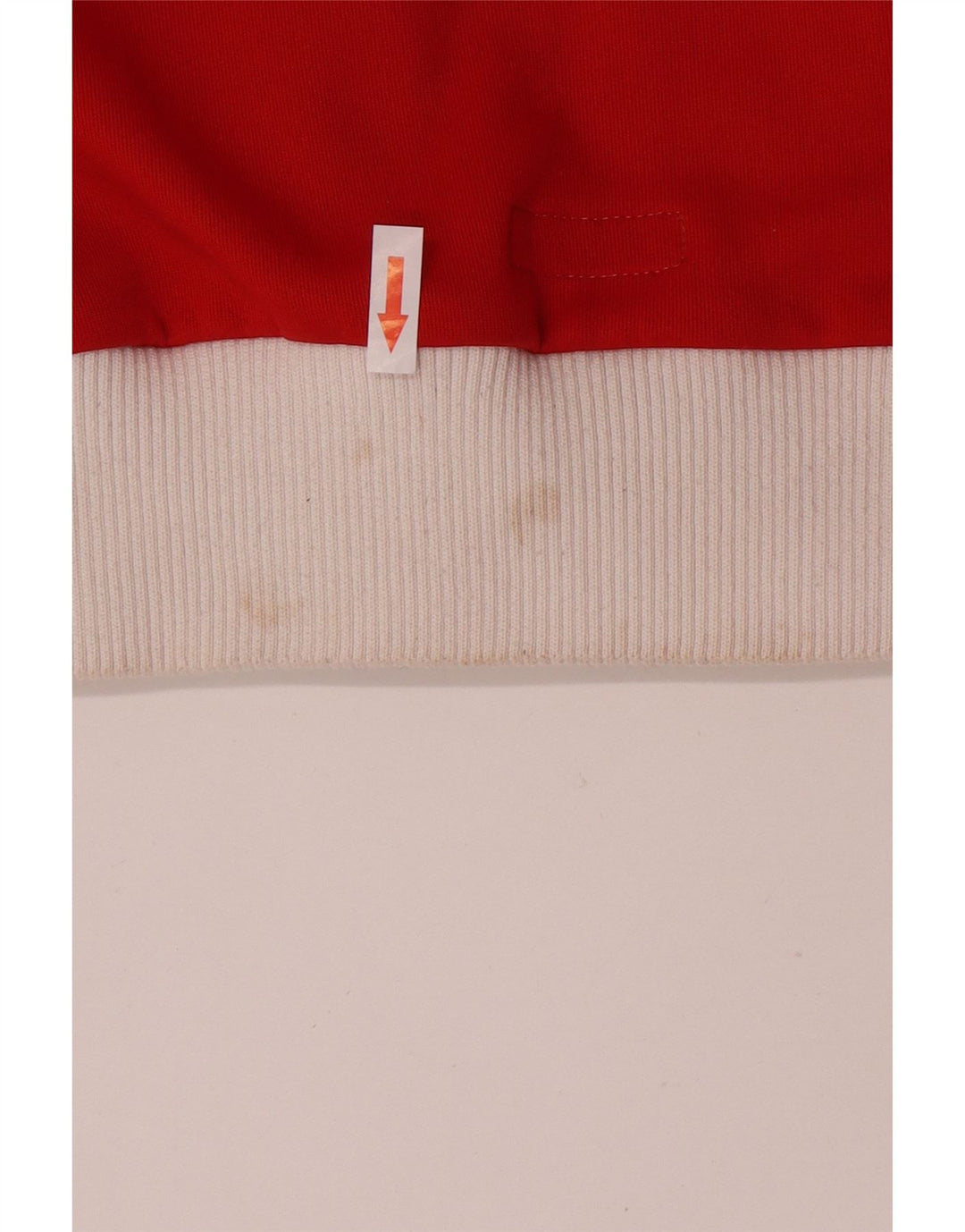 Puma Mujer Retro Chándal Top Chaqueta UK 14 Medium Rojo Colorblock