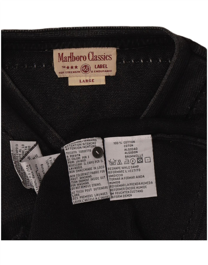 Marlboro Classics - Cárdigan para mujer, talla 40, algodón gris grande