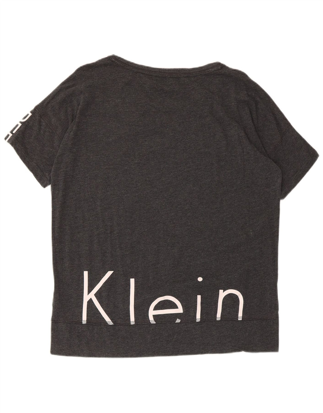 Calvin Klein Camiseta gráfica de rendimiento para mujer UK 44 Gris medio
