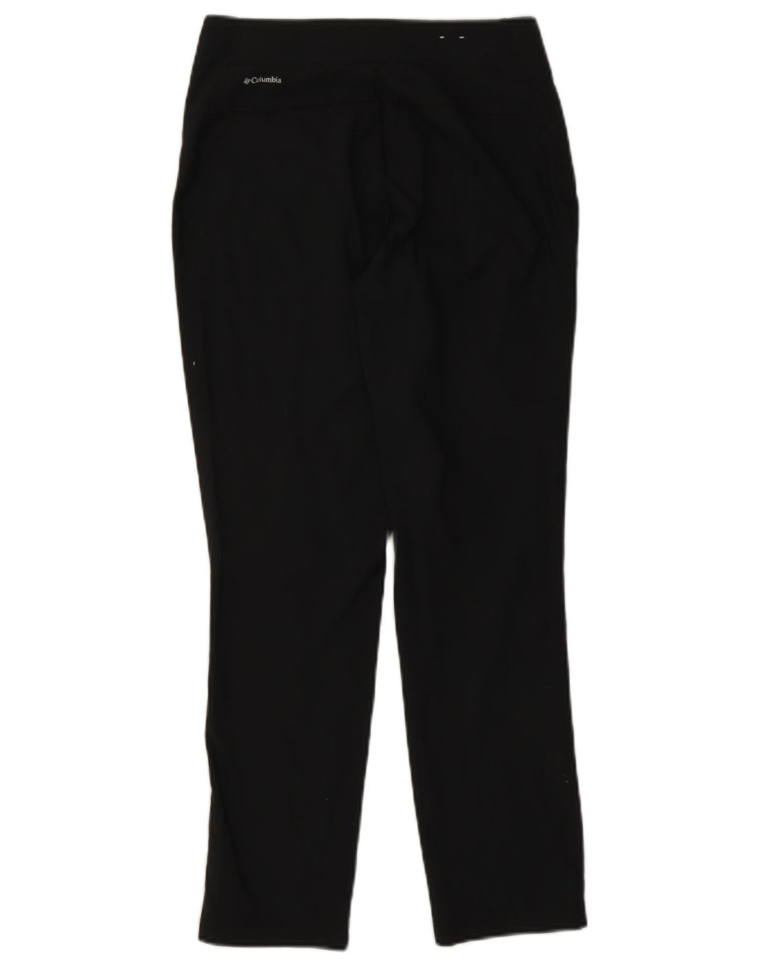Columbia Pantalones Casuales Delgados para Mujer Pequeños W27 L27 Poliéster Negro