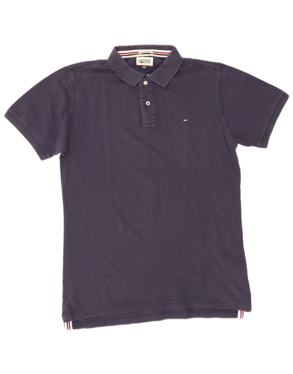 Polo Tommy Hilfiger para hombre de algodón azul marino grande