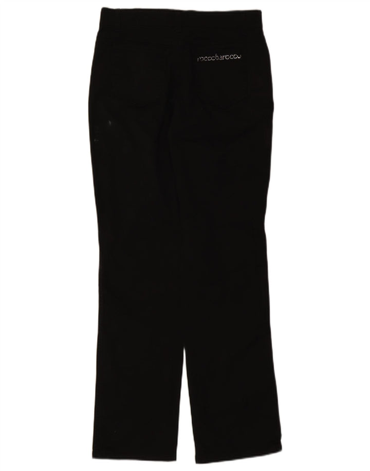 Vaqueros Roccobarocco Mujer Rectos W27 L30 Negro