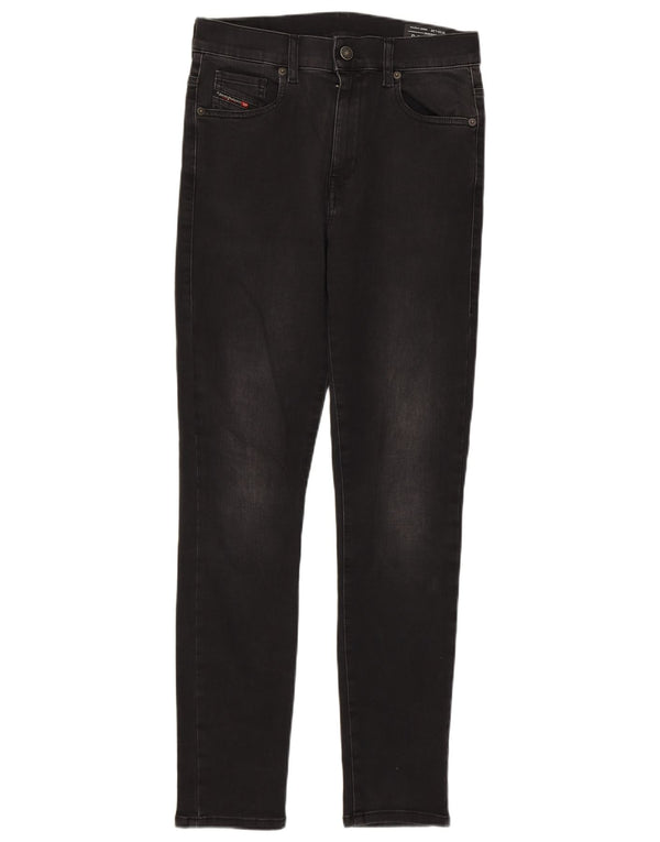 Diesel Mujer D-Roisin Vaqueros Súper Ajustados De Cintura Alta W29 L30 Algodón Gris