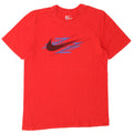 Nike Camiseta con gráfico de corte atlético para hombre, talla mediana, color rojo