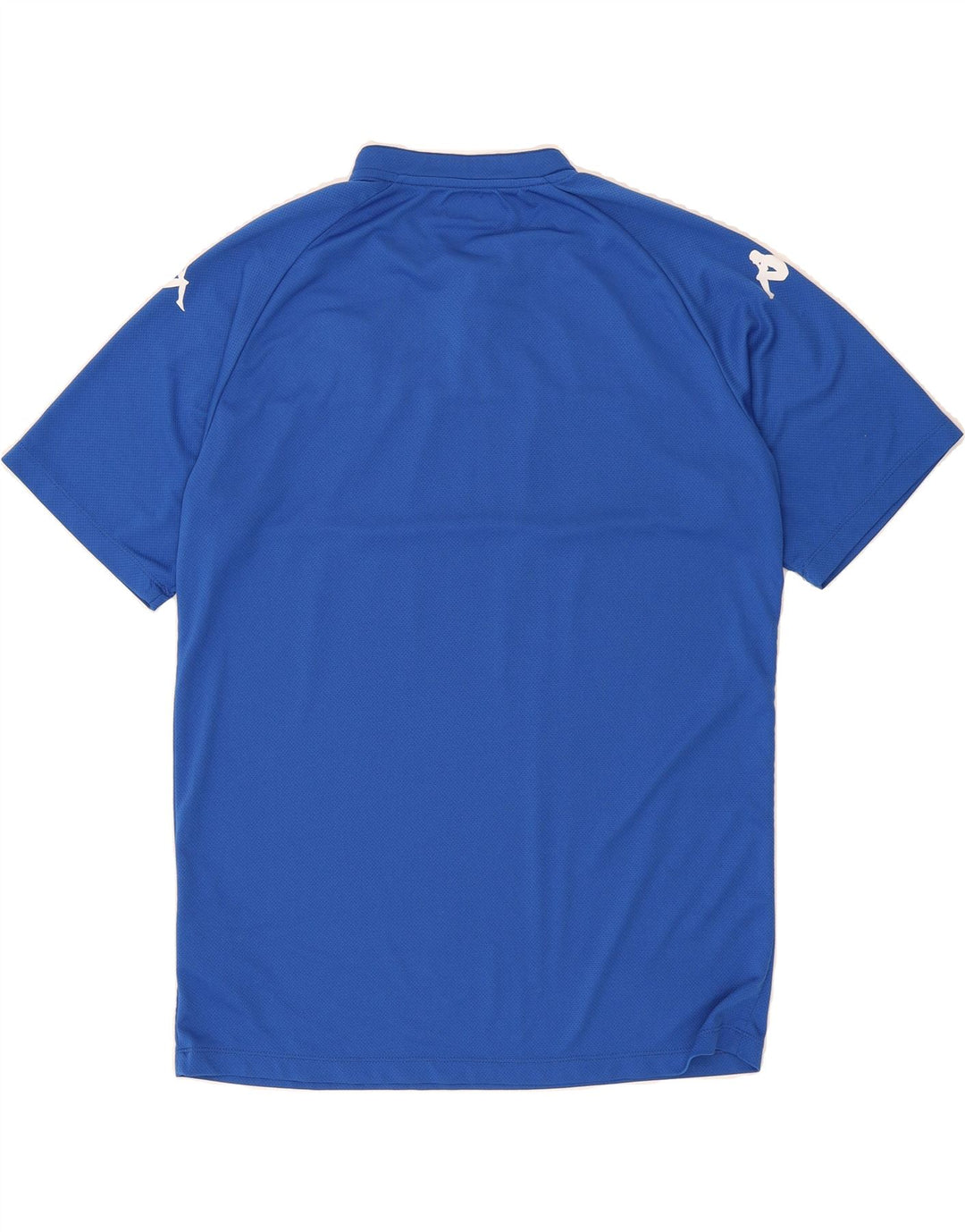 KAPPA Mens T-Shirt Top 2XL Blue Colourblock Polyester Vintage Kappa and Second-Hand Kappa from Messina Hembry 