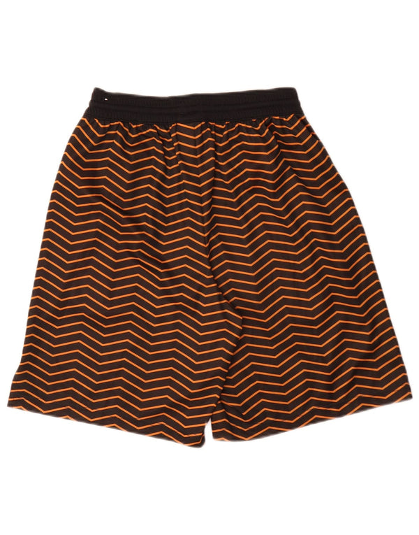 Nike - Pantalones cortos deportivos Dri Fit para hombre XS Negro Chevron Poliéster