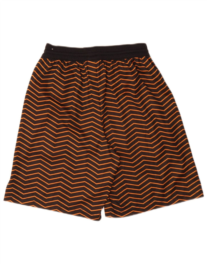 Nike - Pantalones cortos deportivos Dri Fit para hombre XS Negro Chevron Poliéster
