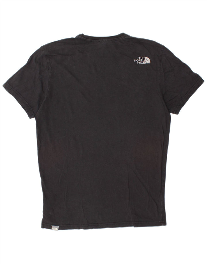 The North Face - Camiseta para hombre, talla pequeña, algodón negro