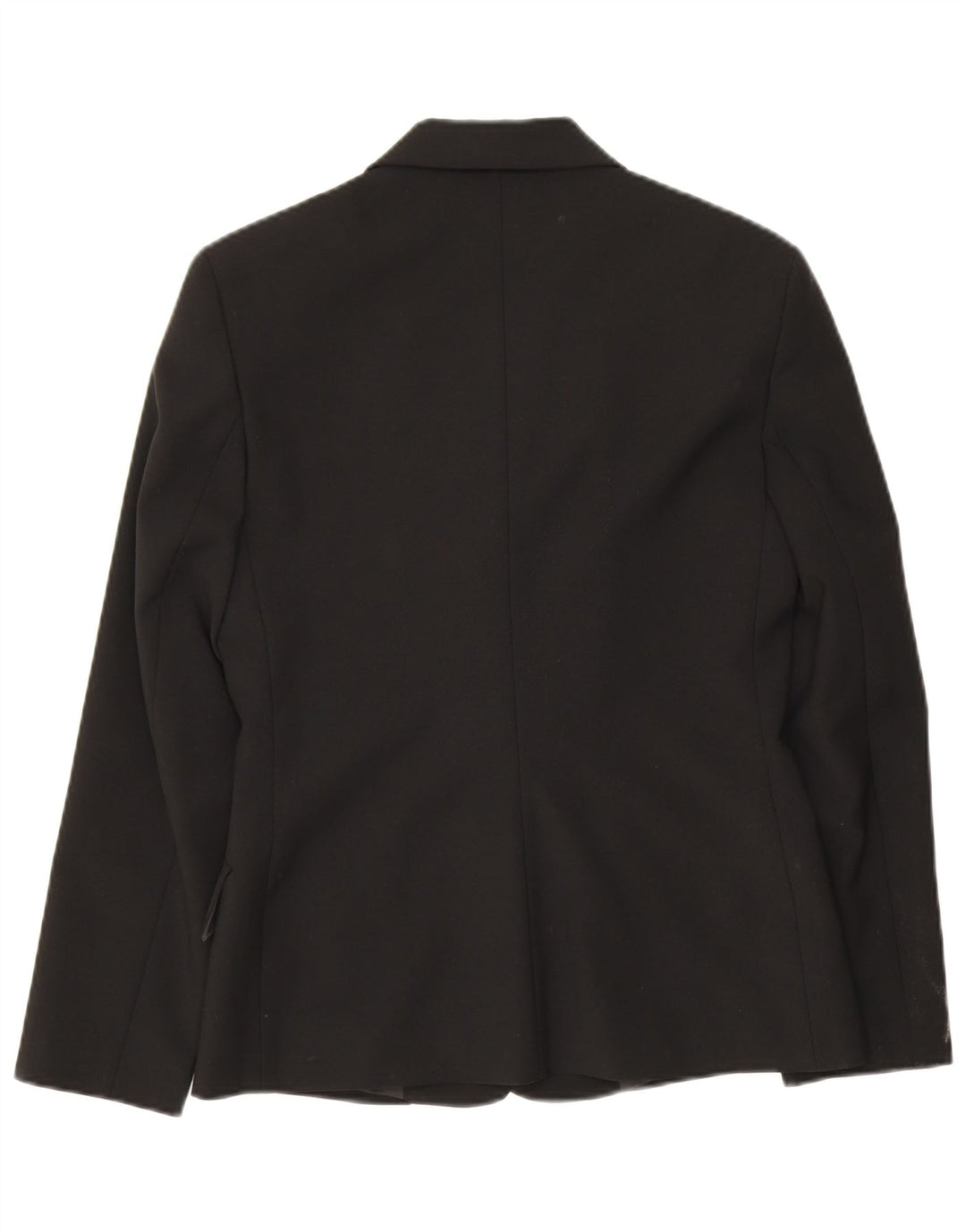 Benetton Blazer De 3 Botones IT 42 Medium Negro Poliéster
