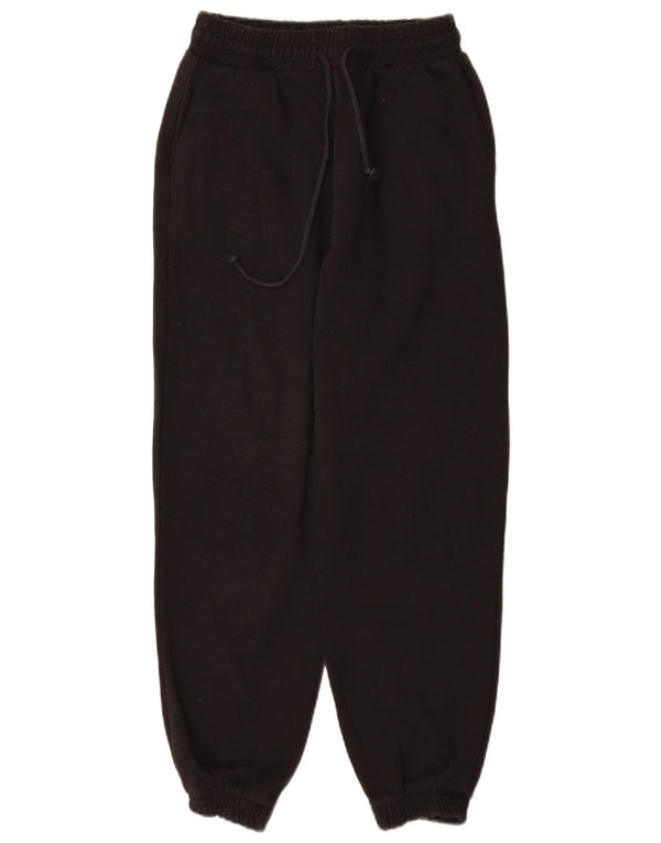 Zara Mujer Pantalones De Chándal Joggers UK 8 Small Negro