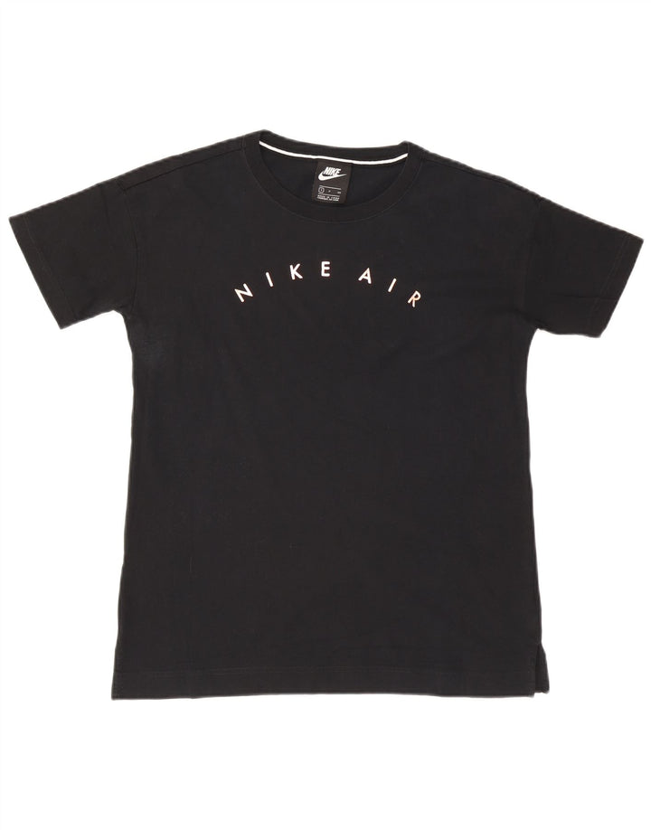 Nike Mens Air Graphic Camiseta Top Pequeño Negro
