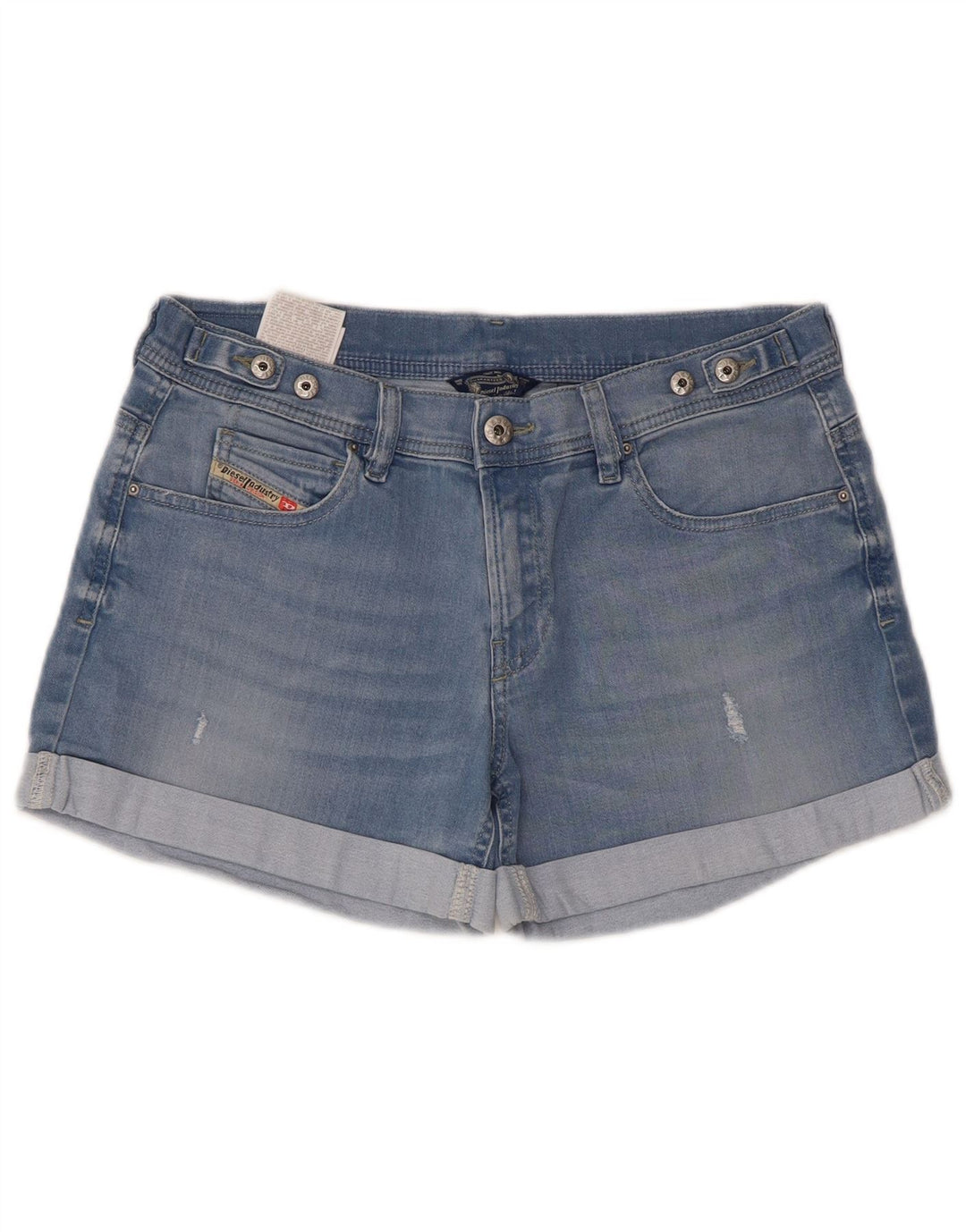 Shorts Vaqueros Mujer Diesel W28 Algodón Azul Medio