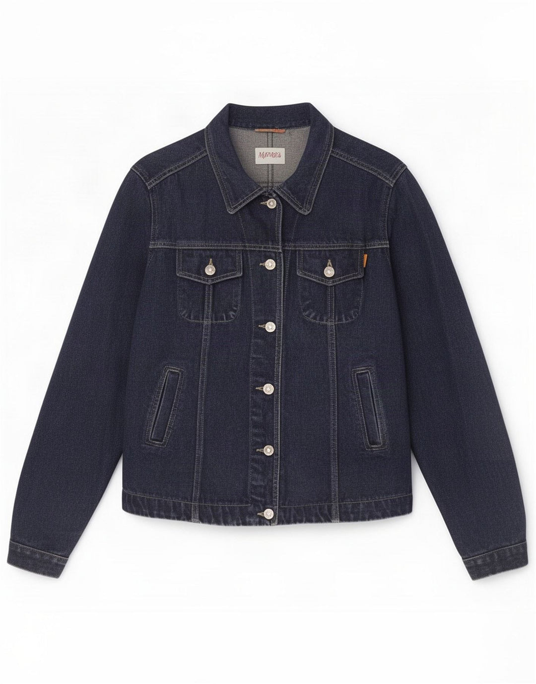 WITBOY Chaqueta vaquera para mujer UK 40 XL Algodón azul marino