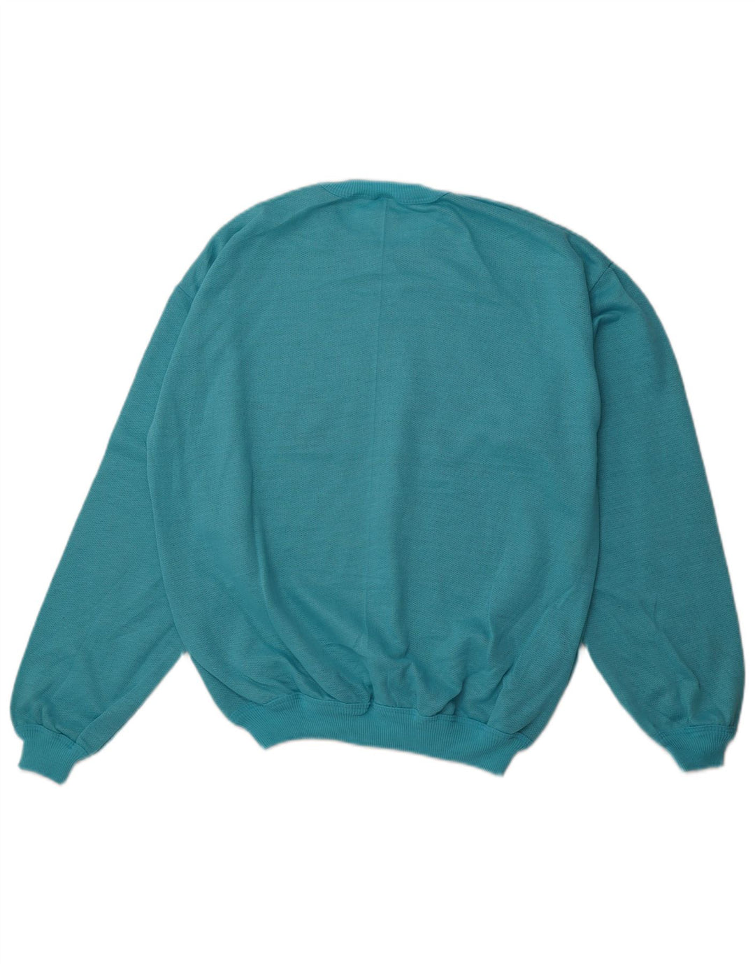 VINTAGE Sudadera gráfica para hombre Jumper XL Algodón azul