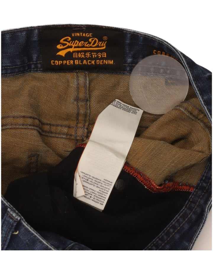 Vaqueros Superdry Corporal Slim para hombre W32 L30 Algodón azul