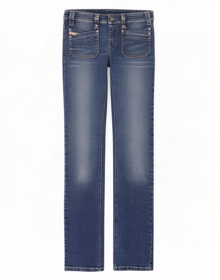 Vaqueros Slim Mujer Diesel W27 L33 Azul