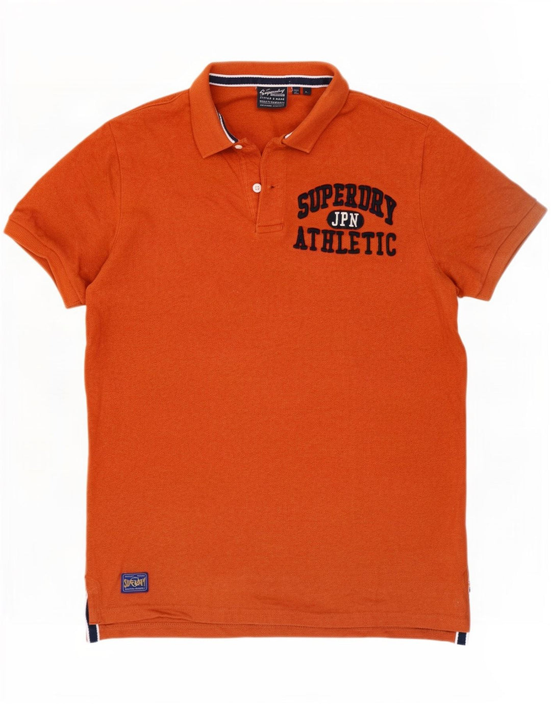 Superdry Polo Gráfico Para Hombre De Algodón Naranja Grande