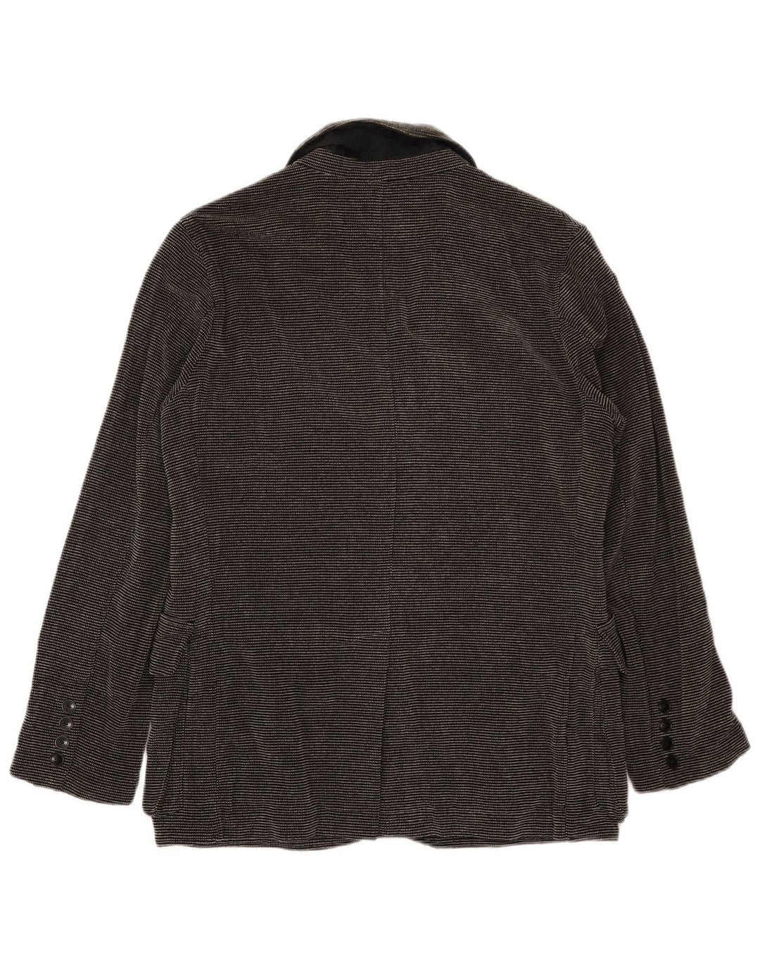 Kandis & Kandis Mann Chaqueta tipo blazer para hombre UK 38 Mediana negra a rayas