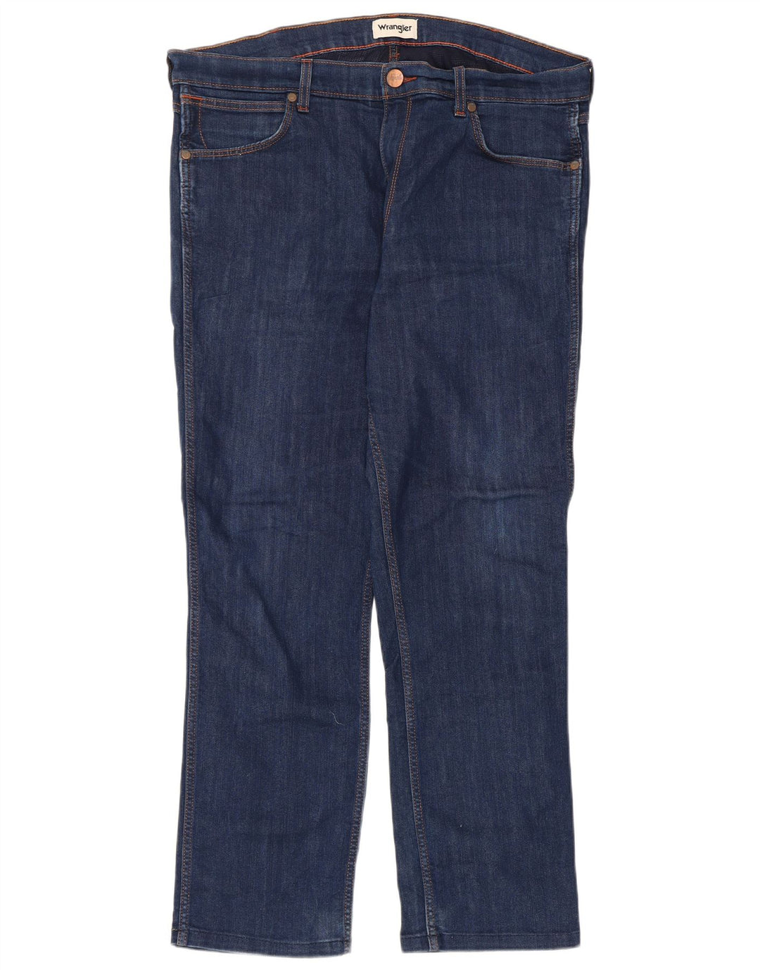 Wrangler Vaqueros Rectos Para Hombre W38 L29 Azul