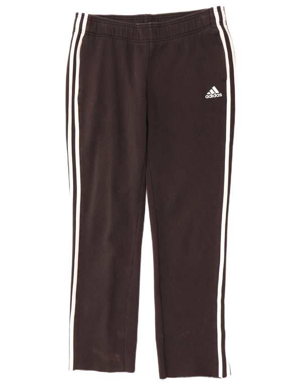 Adidas Pantalones de Chándal para Mujer UK 12/14 Mediano Negro Algodón