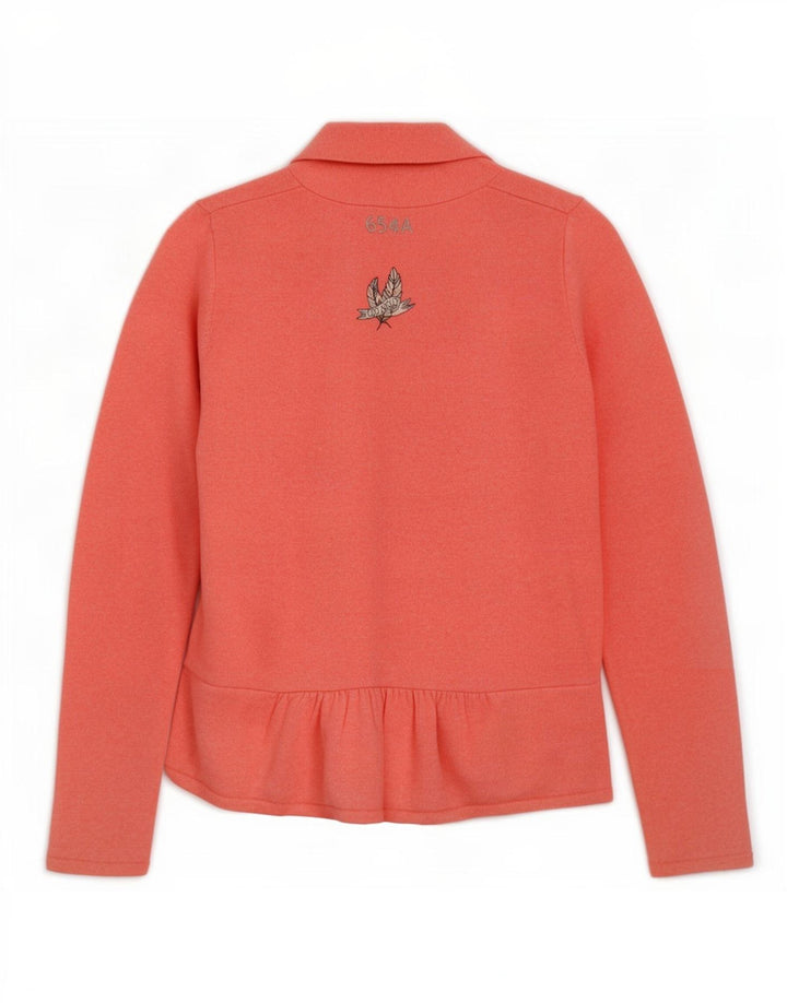 Odd Molly - Cárdigan para mujer, talla 2, algodón moteado, color rosa medio