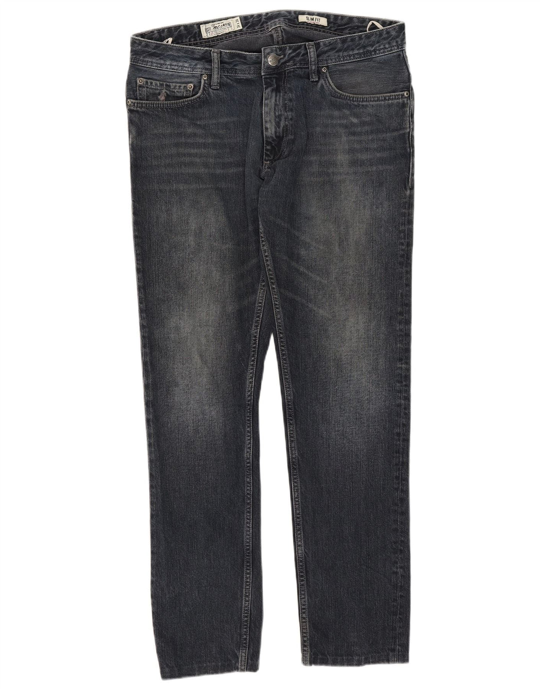 Marlboro Classics Vaqueros ajustados para hombre W34 L30 Azul marino