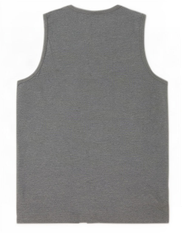Nike Mujer Gráfico Chaleco Top Reino Unido 8/10 Pequeño Gris Moteado