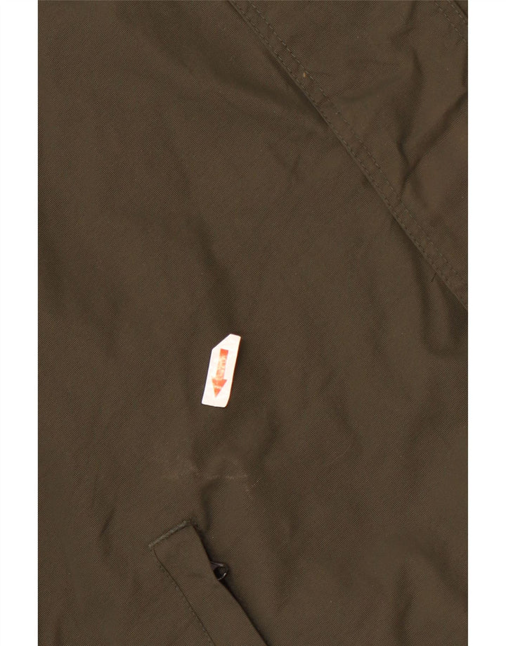 Dickies Chaqueta bomber con capucha para hombre UK 36 Small Caqui Poliamida