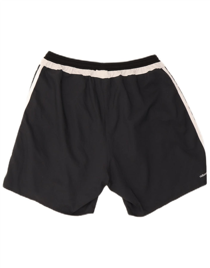 Adidas Mens Climalite Sport Shorts Grande Gris Colorblock Poliéster