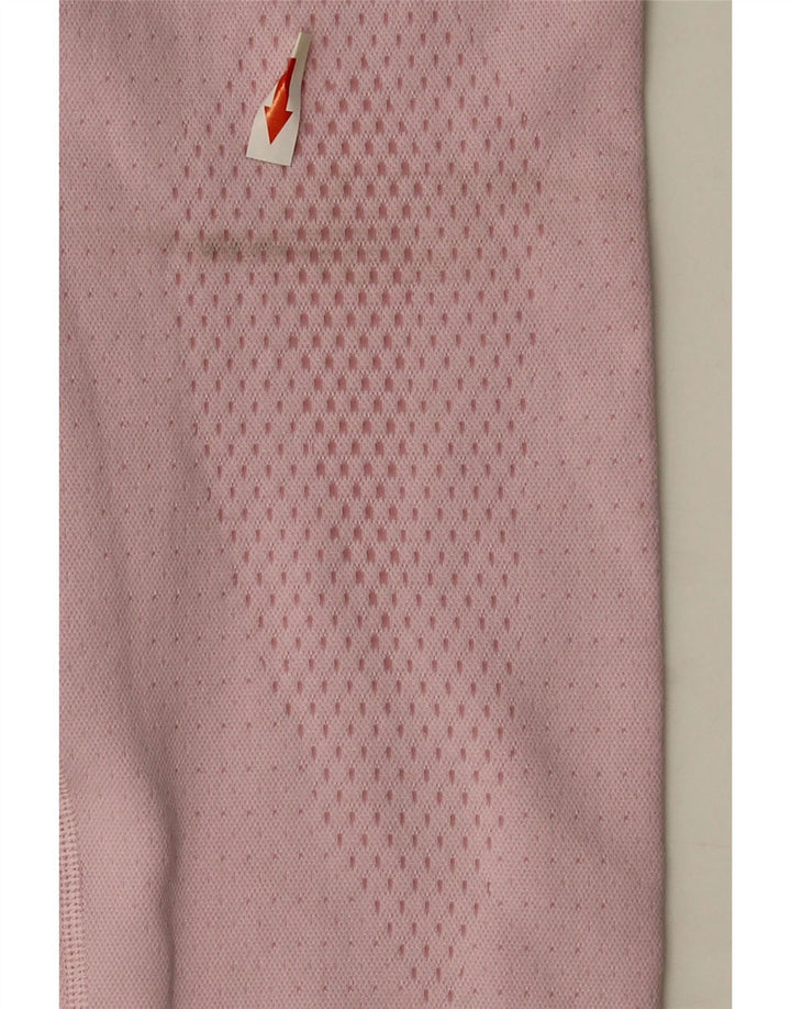 Adidas Leggings Capri para mujer Reino Unido 12 Poliéster rosa medio