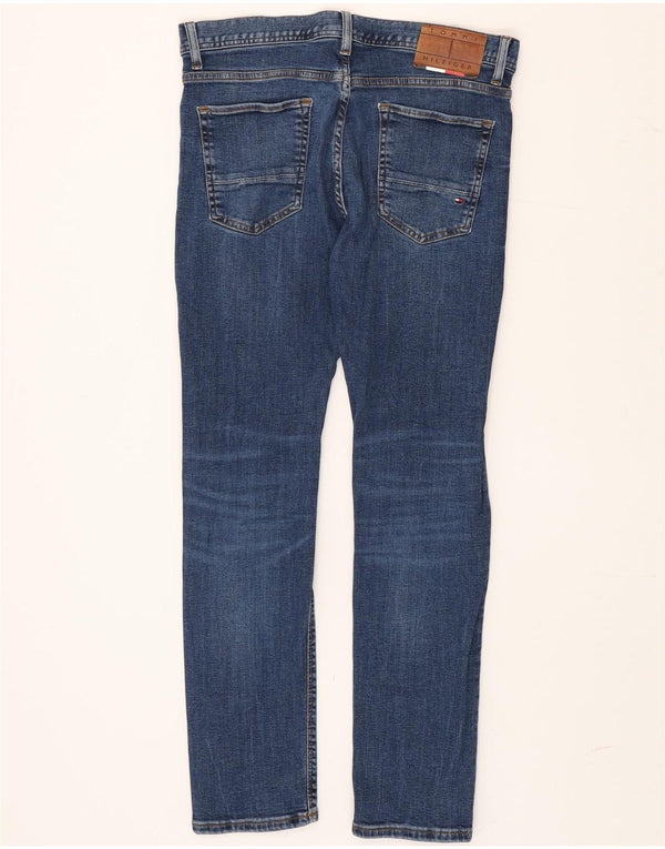 Tommy Hilfiger Vaqueros ajustados para hombre W32 L30 Algodón azul