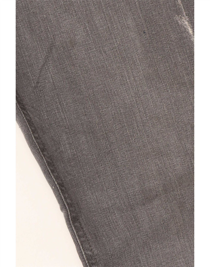 Guess Vaqueros ajustados desgastados para hombre W31 L33 Algodón gris